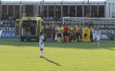 Jucător Craiova, ambulanță la KuPS: Ce s-a întâmplat