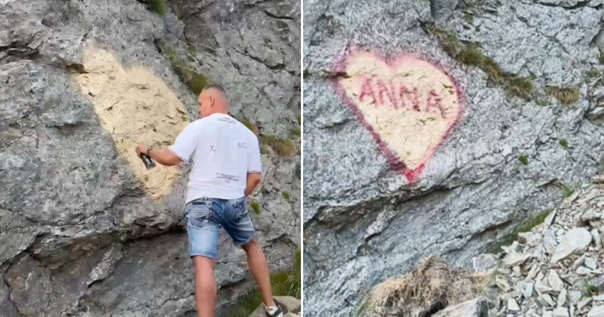 Vandal pe Transfăgărășan, ce riscă pentru „Anna”