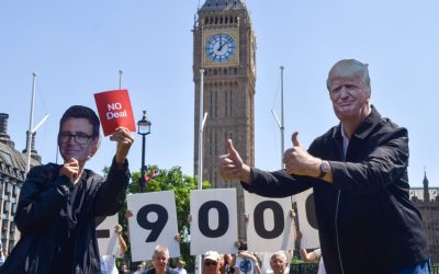 Sindicatele cer premierului britanic presiune pe Trump: „Dezastru economic mondial”