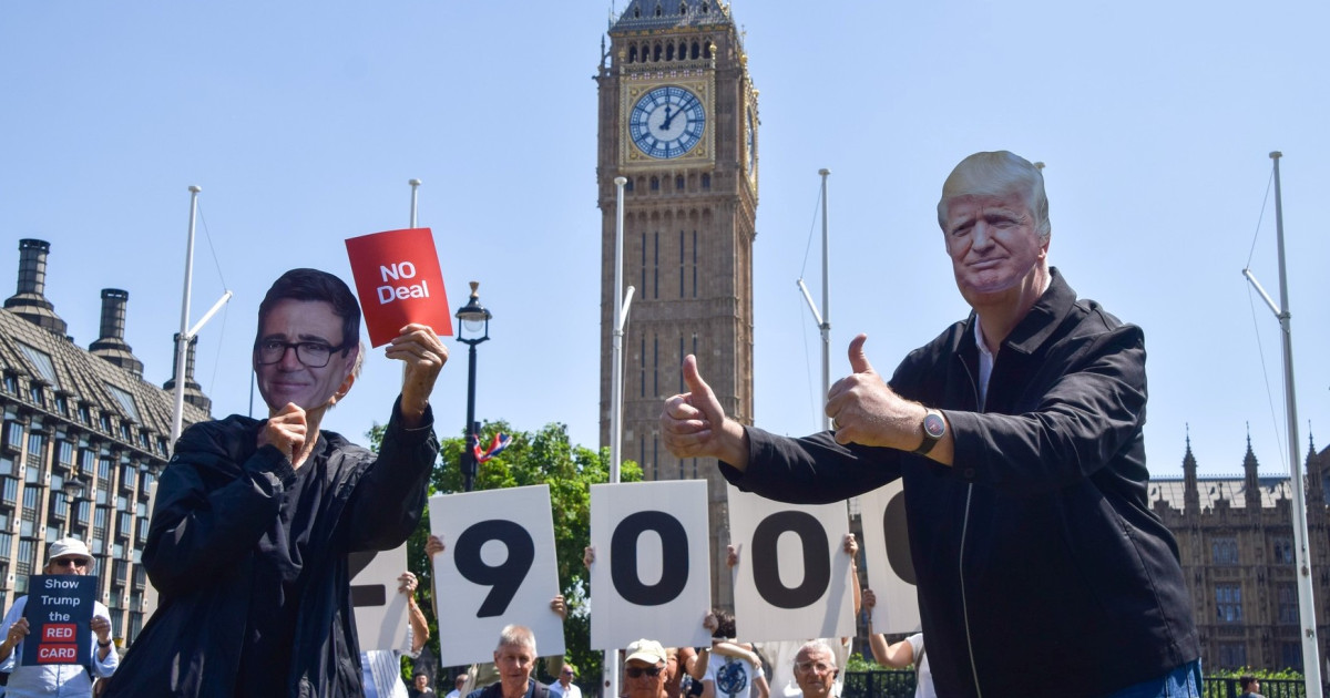 Sindicatele cer premierului britanic presiune pe Trump: „Dezastru economic mondial”