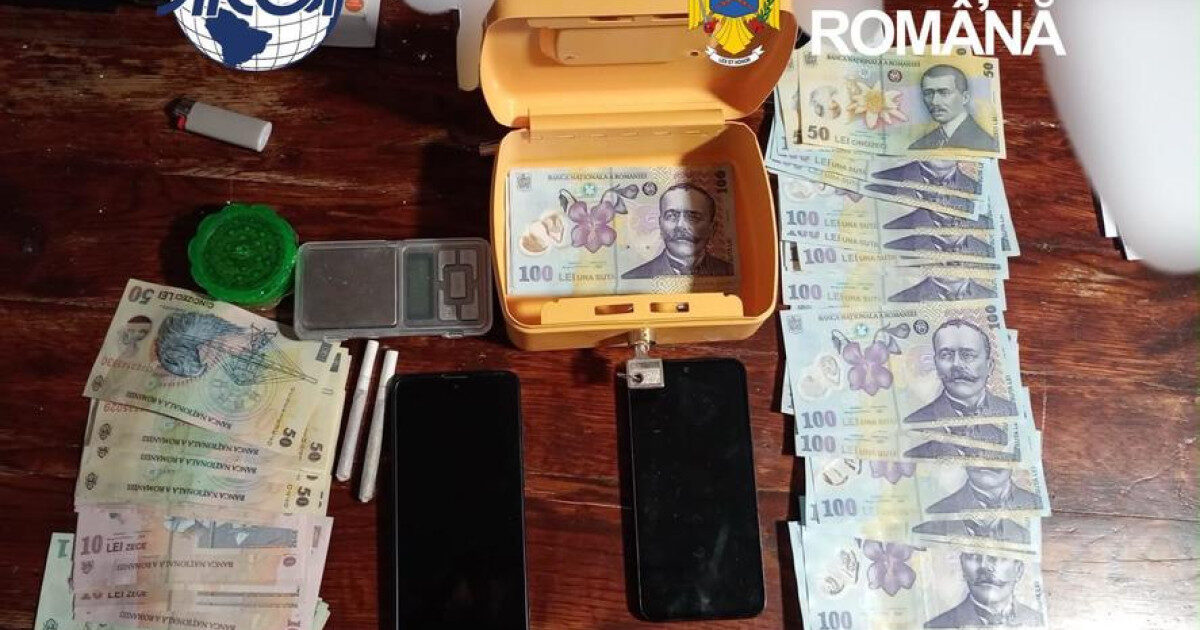 Copil-curier droguri în Arad: 10 suspecți, reținuți
