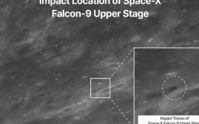 Crater SpaceX pe Lună: Imagini ratate de Pământ