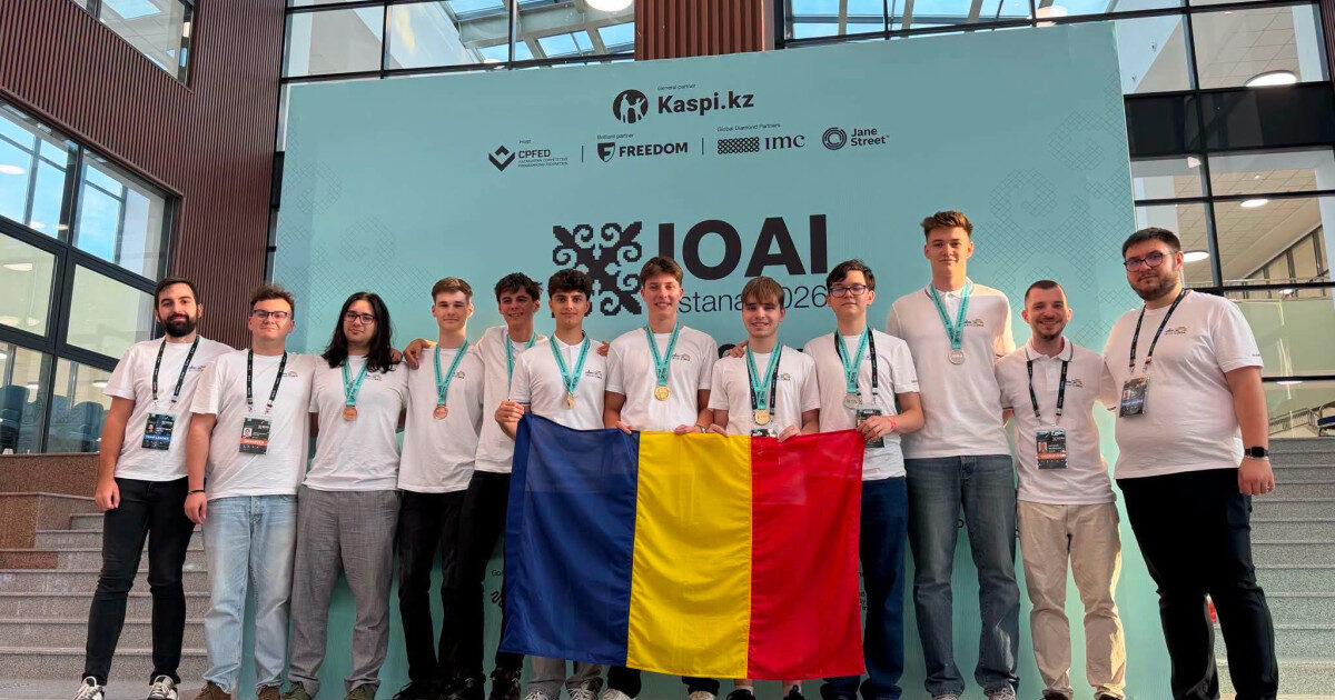 România, AUR la AI: Locul 4 mondial cu 8 medalii