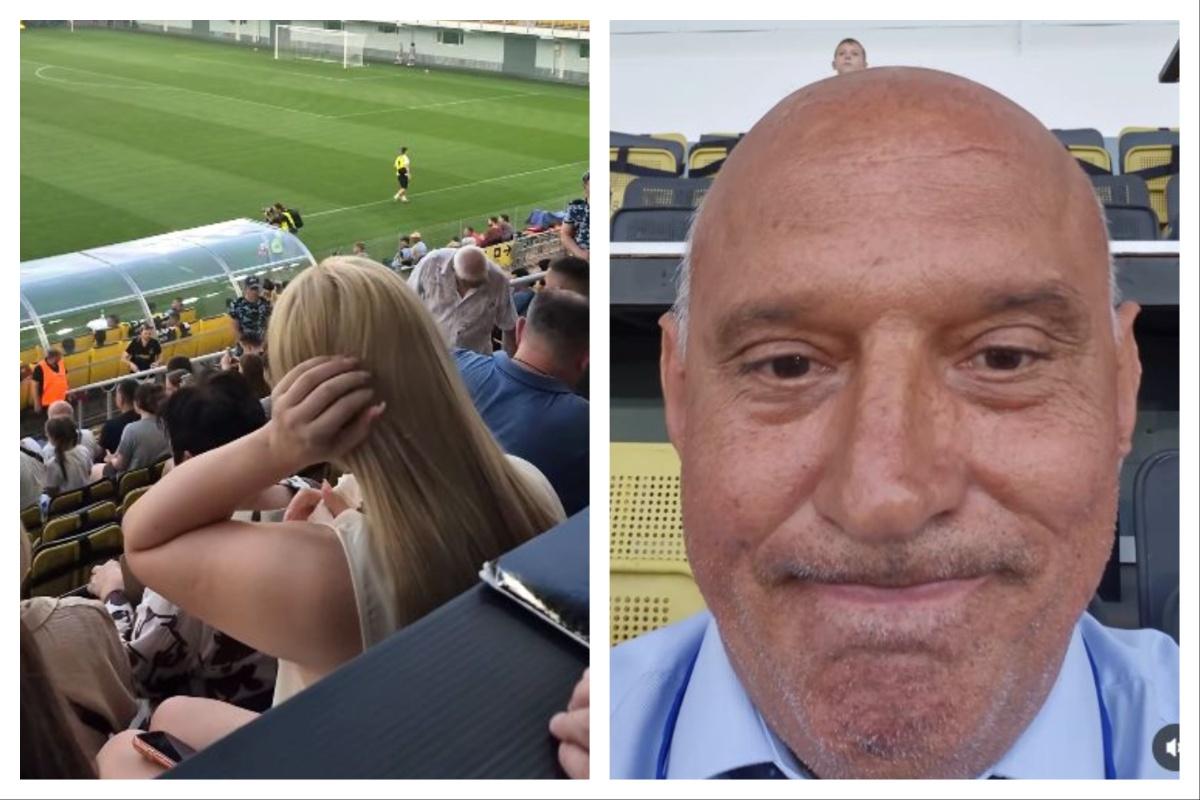 Prunea, filmat pe stadion, reacție uluitoare: „Am spus, citez…”