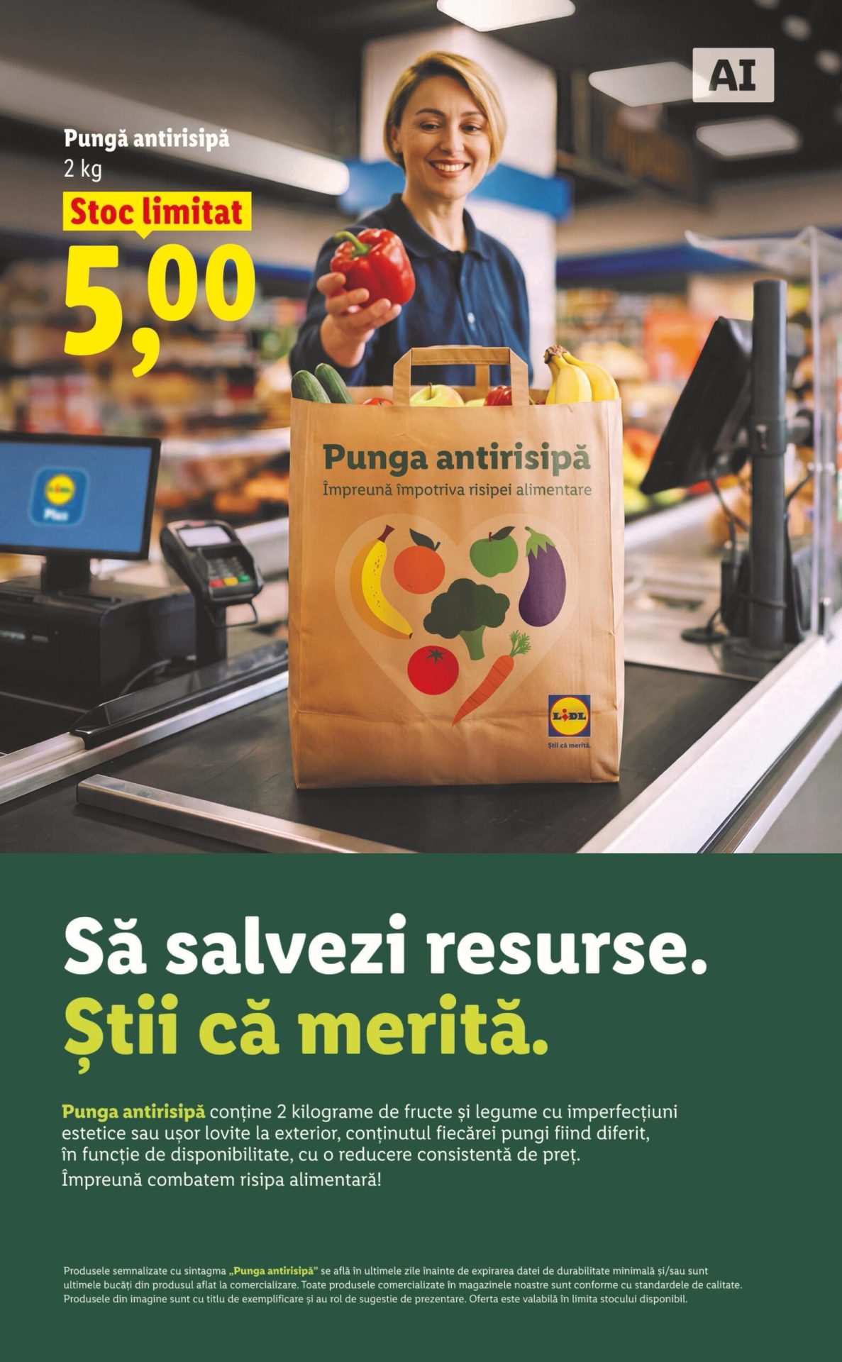 Pungă anti-risipă: Ce aduce noul proiect
