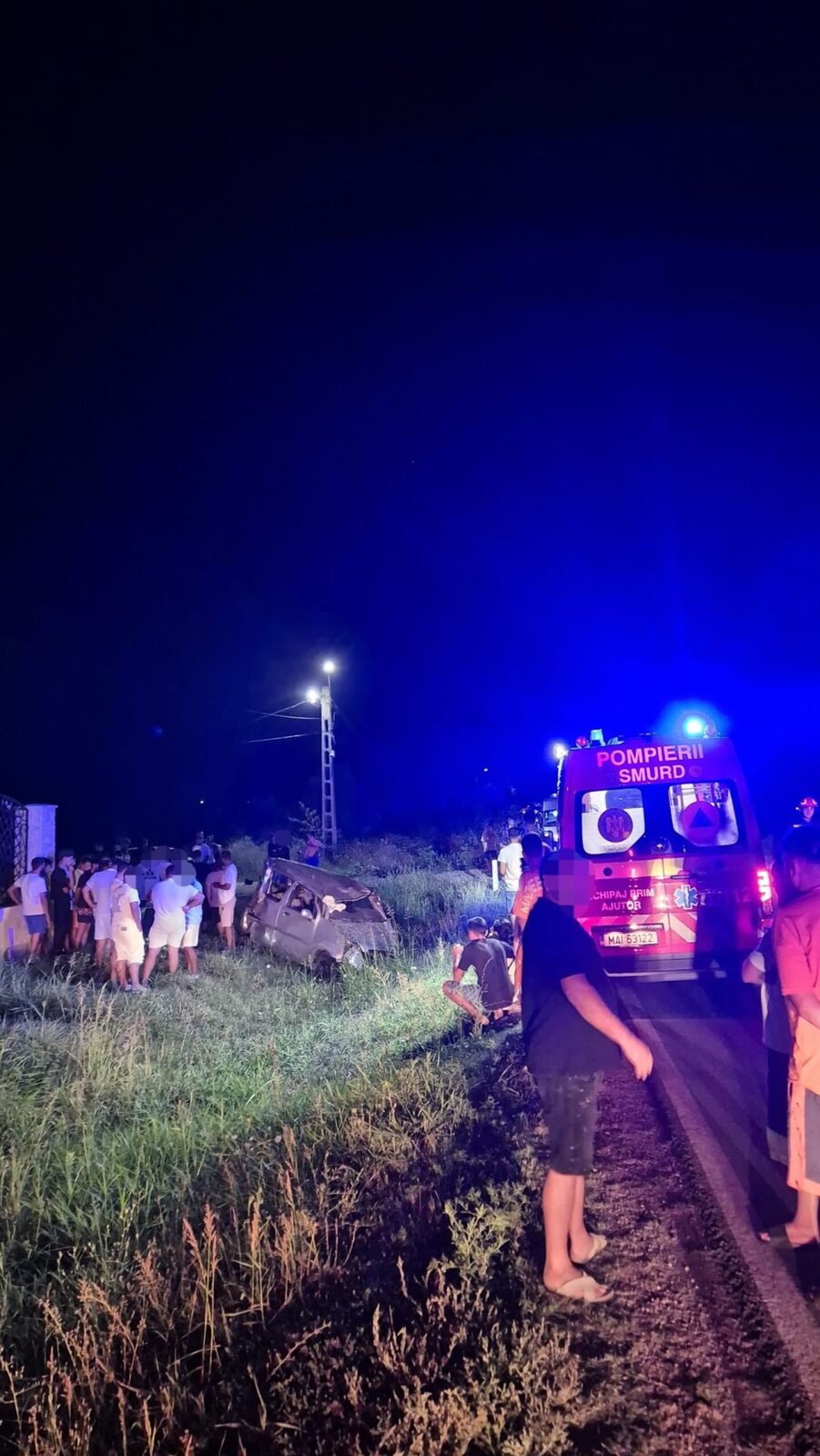 Corbii Mari: Cinci morți într-un cumplit accident auto