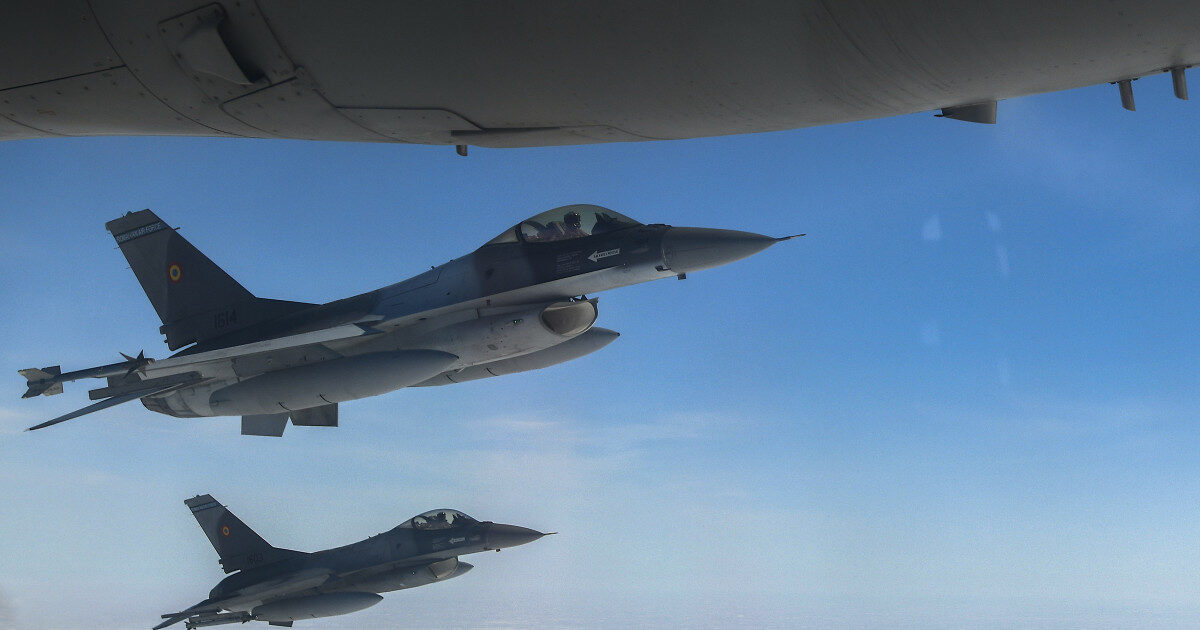 Piloții români, artști NATO: Comandant britanic laudă eroii zborului