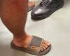 Turist în papuci, salvat de pe munte ca de pe plajă