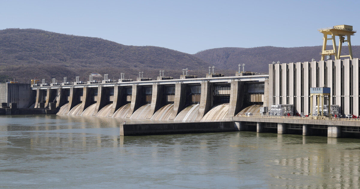 Dunărea secată: Porțile de Fier produc doar jumătate din energie