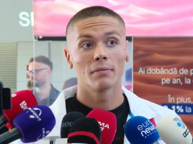 Popovici, spre Paris: „Îmi poartă noroc”. CE de înot, țintă