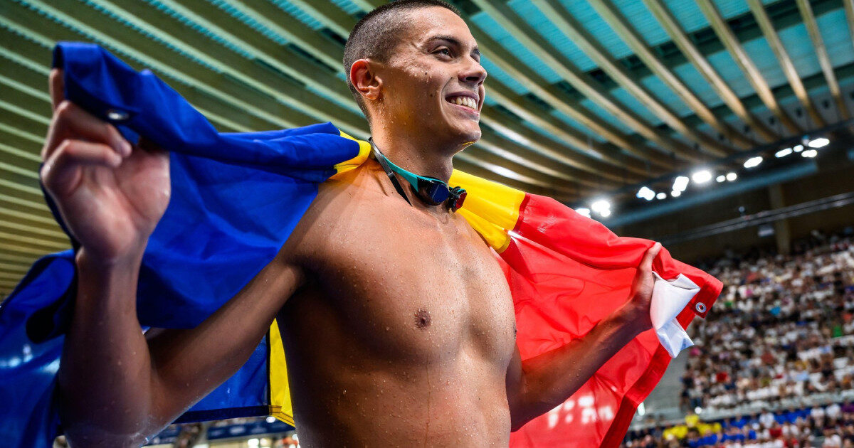 Popovici, semifinalist la 200m! Marea finală, miza uriașă mâine