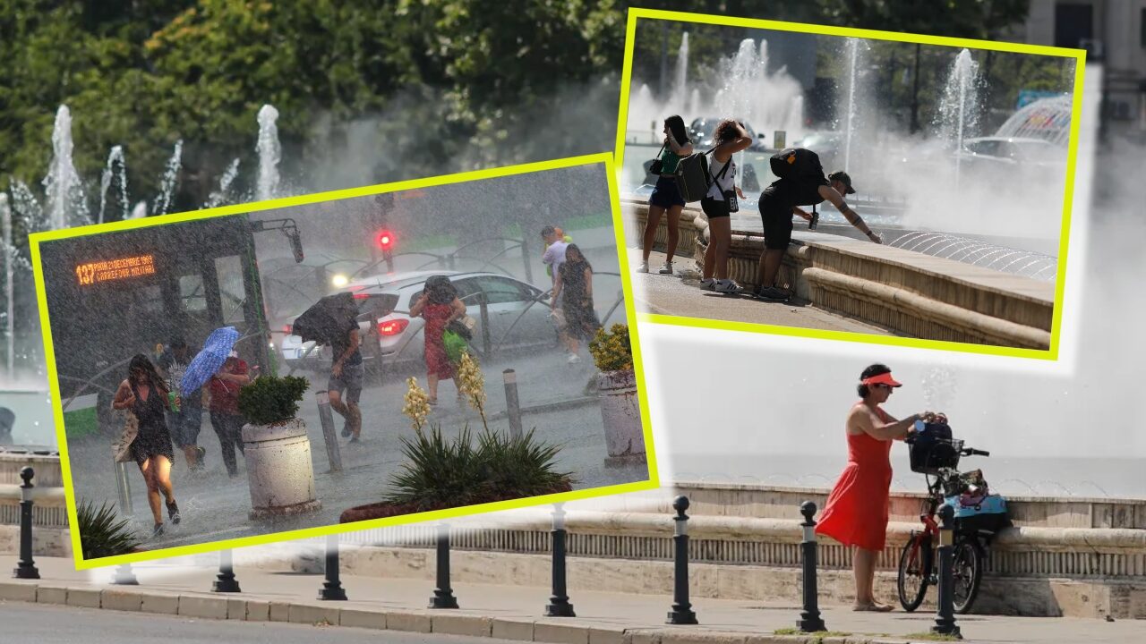 Caniculă și vijelii: ANM anunță cod galben în țară și București
