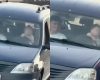 Bebeluș la volan în Vrancea, filmat de mama sa de 17 ani VIDEO