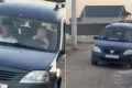Bebeluș la volan în Vrancea: Un scandal incredibil