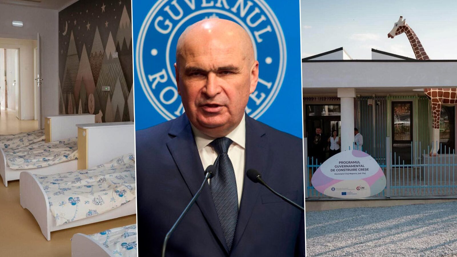 Bolojan inaugurează a 100-a creșă din țară
