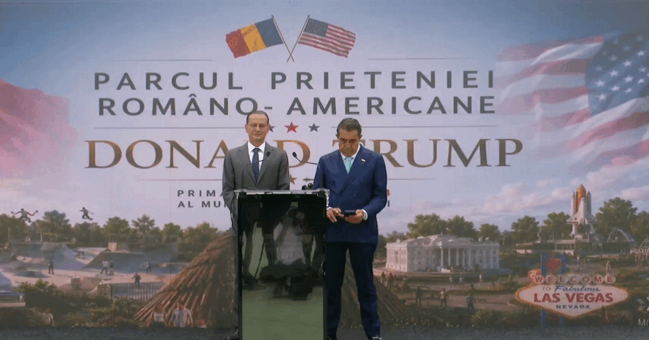 Băluță: Când terminăm Parcul Prieteniei Donald Trump