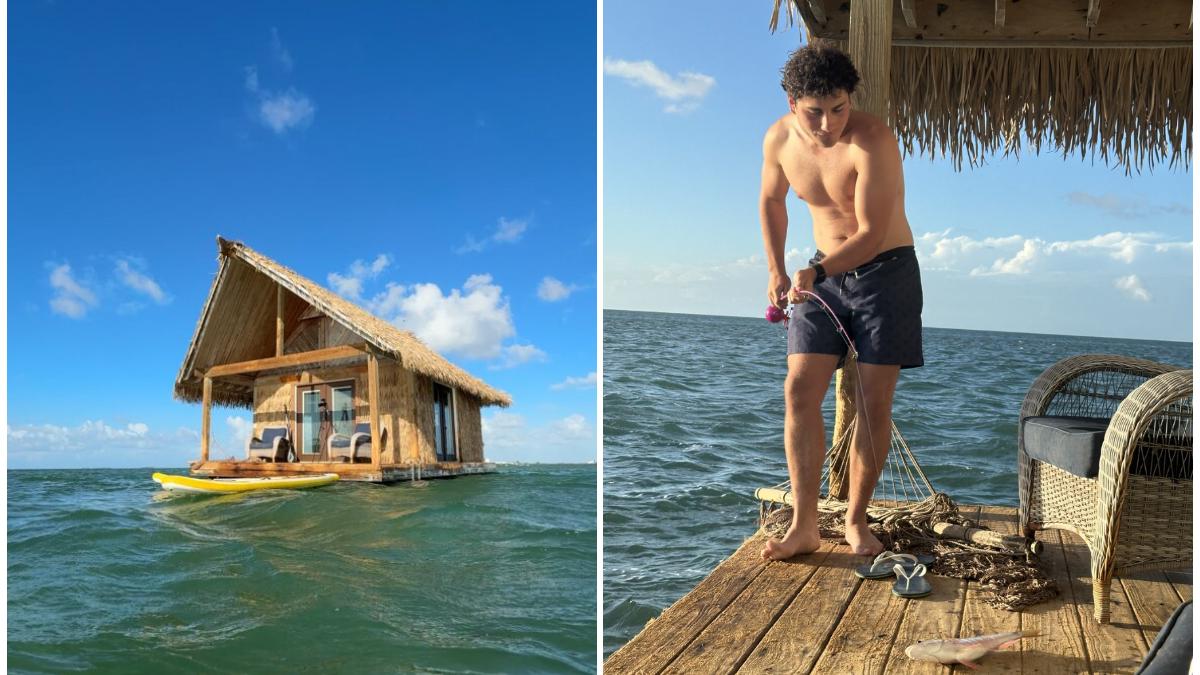 Căsuța plutitoare din Golful Mexic: Luxury, climă și DVD cu Titanic