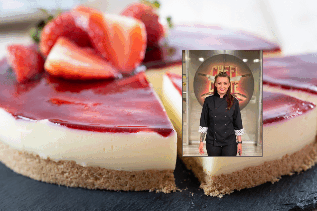 Roxana Blenche: Cheesecake rece cu căpșuni, gata fără foc