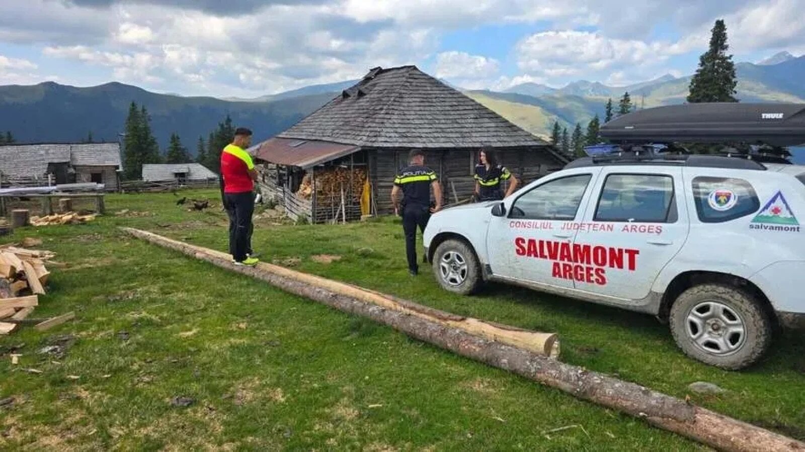 Cioban dispărut în Argeș: Drona și câinii îi caută urma în Arefu