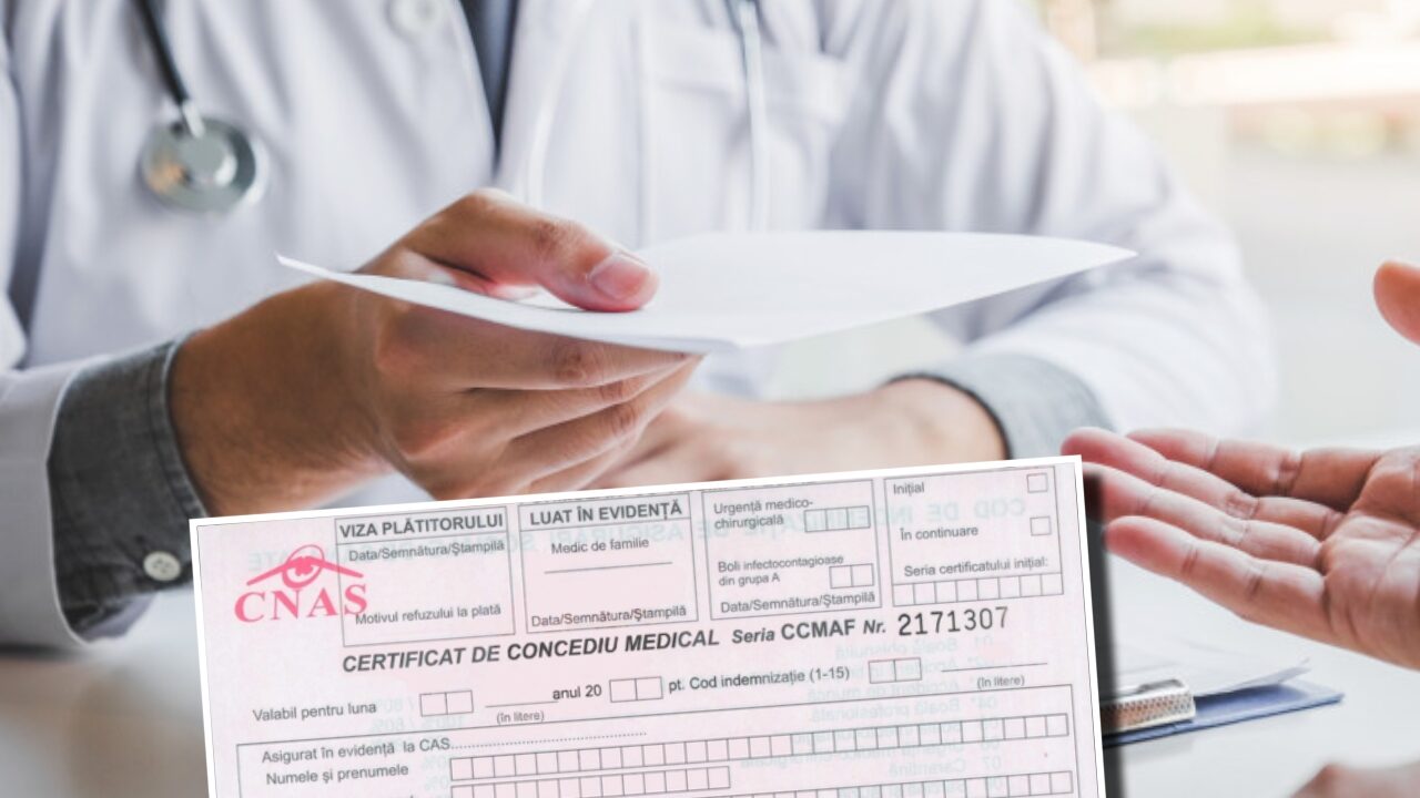 Concedii medicale sub semnul întrebării: Românii primesc mai puțini bani