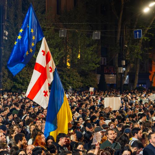 UE: Justiția din Georgia a sufocat societatea civilă