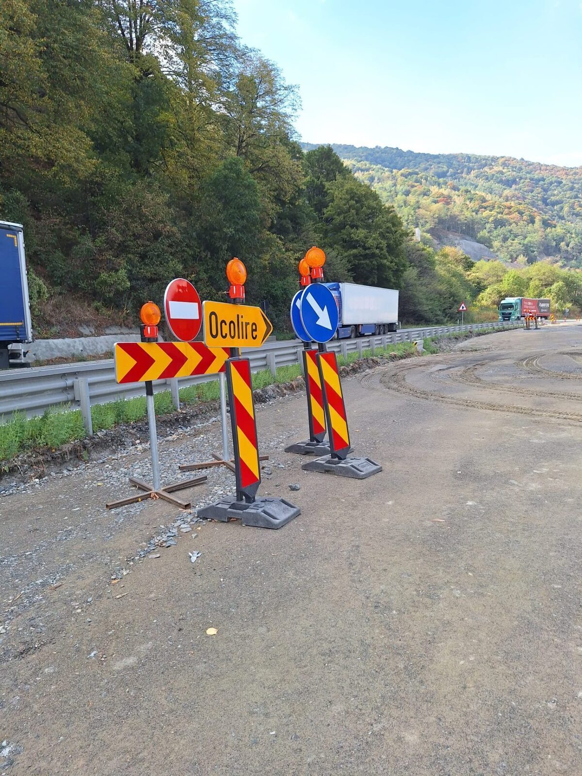 Valea Oltului, deviata! Șoferii, afectați până la Anul Nou