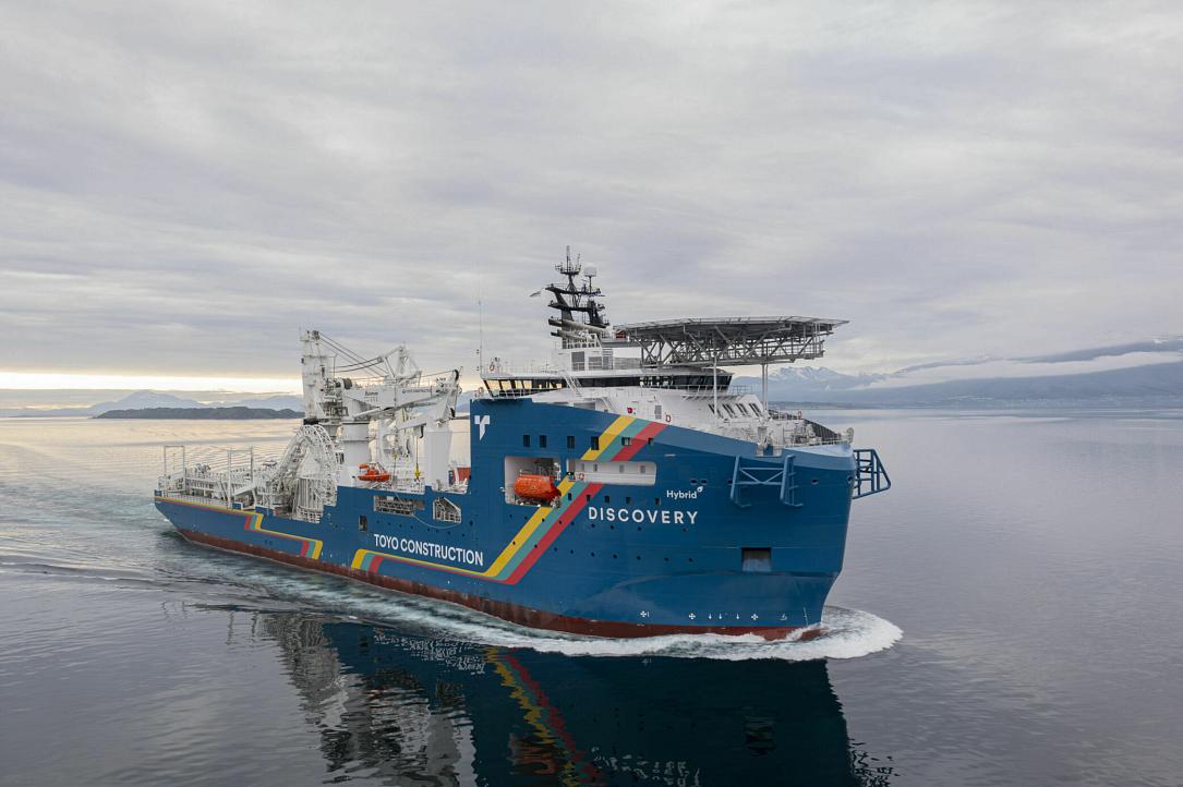 Șantierul românesc: Corpul navei-mamut pentru cabluri ajunge în Japonia
