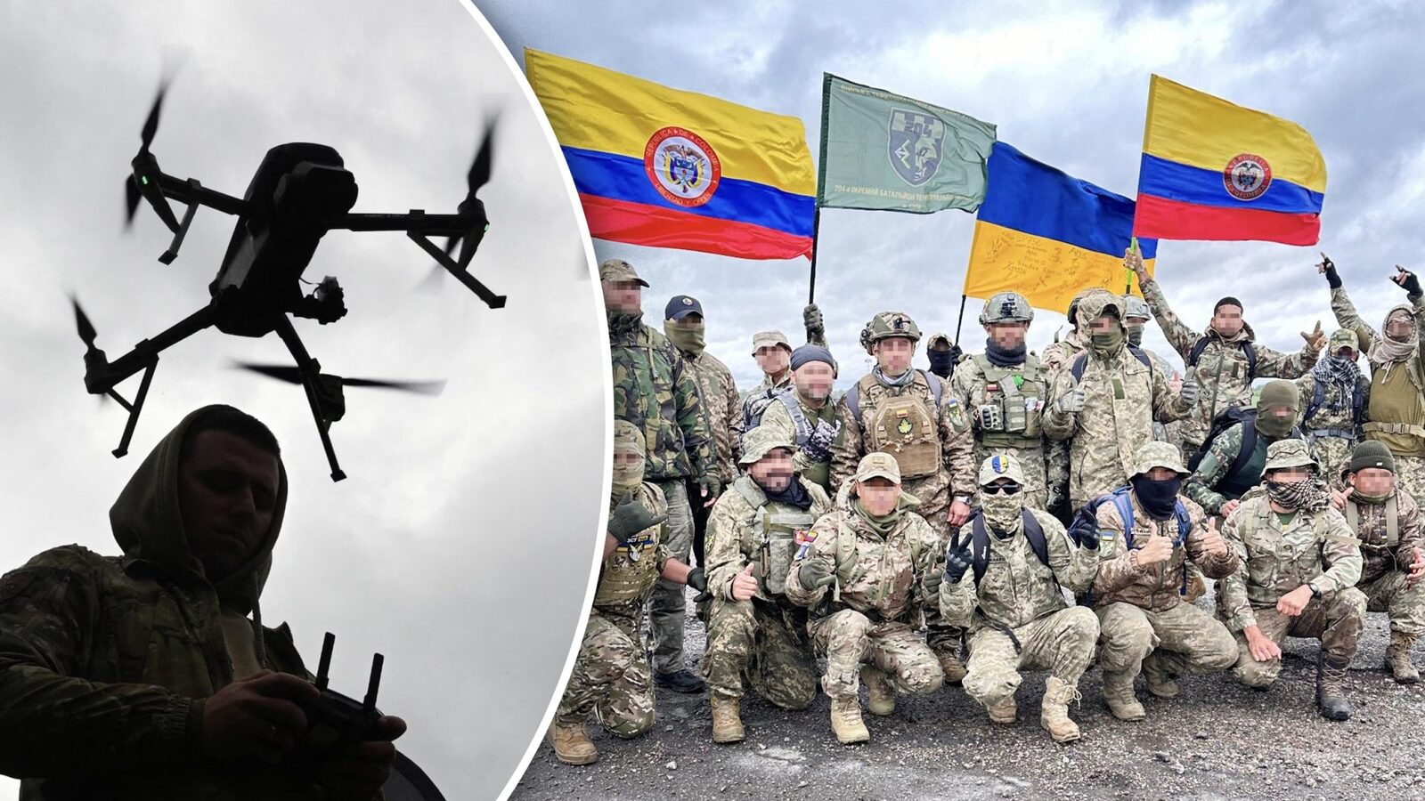 Carteluri columbiene duc mercenari în Ucraina pentru drone