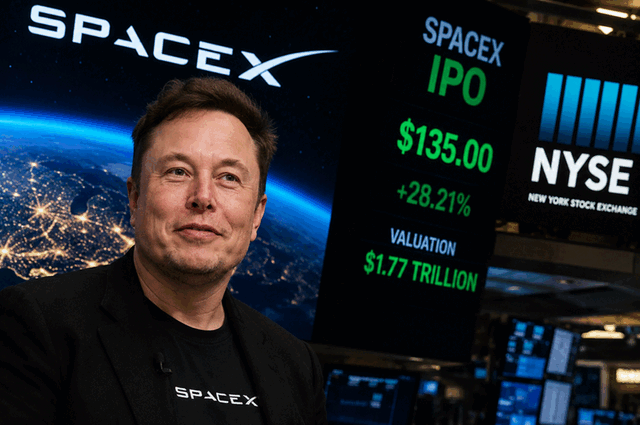 SpaceX: Acțiuni blocate la bursă, presiune pe titluri
