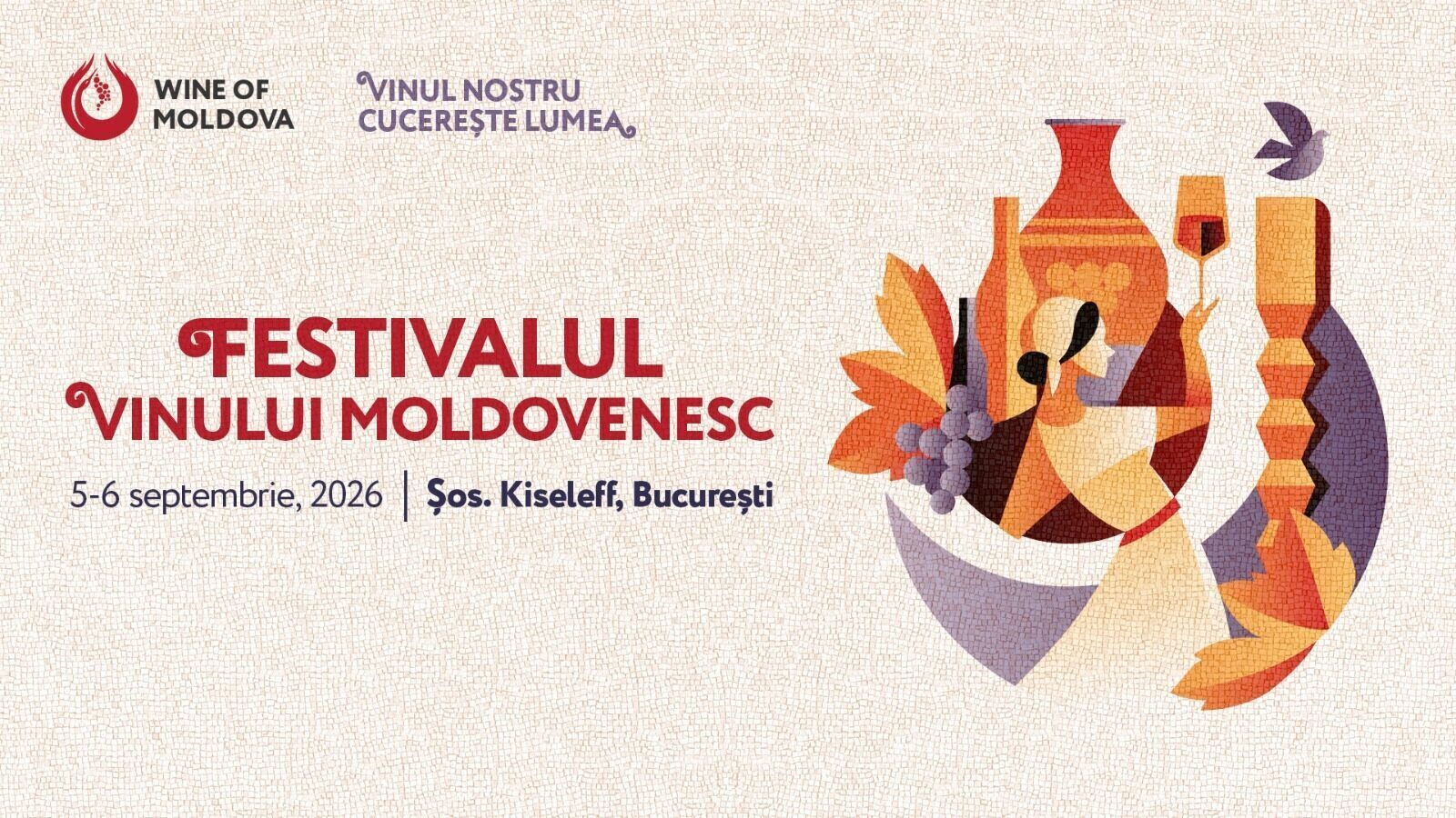 40+ Crame Premiate Vin la București pentru Festivalul Vinului Moldovenesc