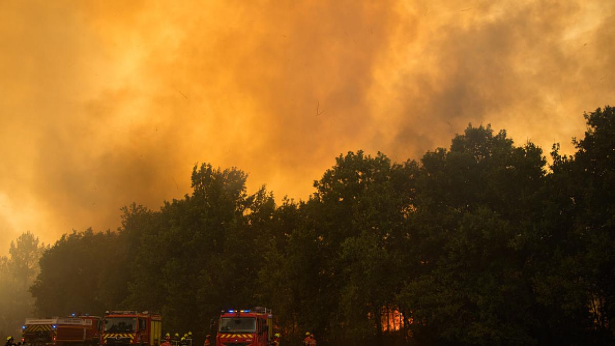 Incendii Franța: Suspectate acte intenționate, sute de arestați, inclusiv minor