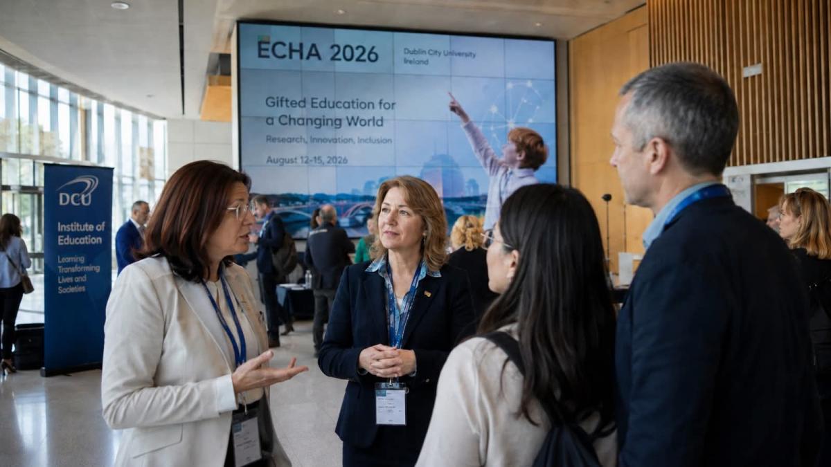 Fundația Dan Voiculescu la ECHA 2026, conferința copiilor supradotați
