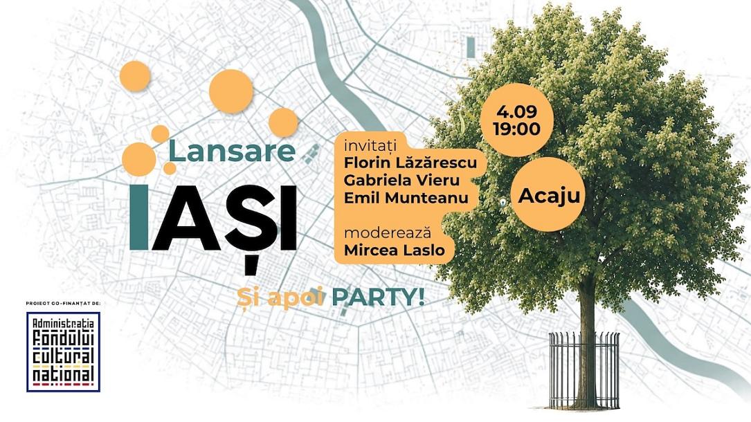 Harta literară ajunge la Iași săptămâna viitoare