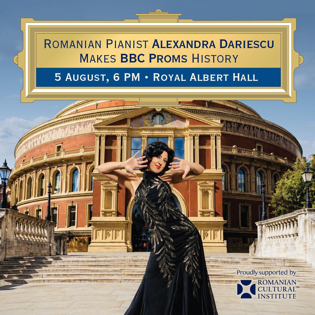 Alexandra Dăriescu, la BBC Proms, premieră românească