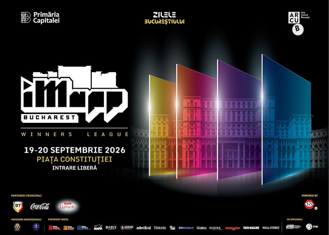 IMapp București 2026: Arta digitală și un omagiu Nadia Comăneci
