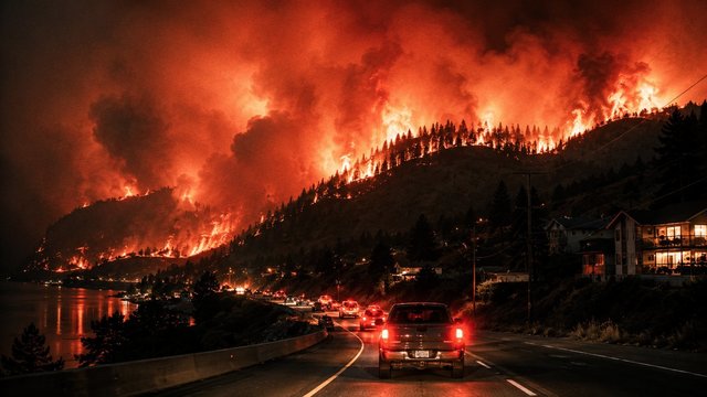 Incendiu devastator în Canada: O viață s-a stins