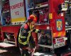 Incendiu la Oradea: Haltă piese auto, 11 autospeciale la fața locului