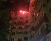 Bărbat reținut pentru incendii pe Iuliu Maniu, focul a cuprins un bloc