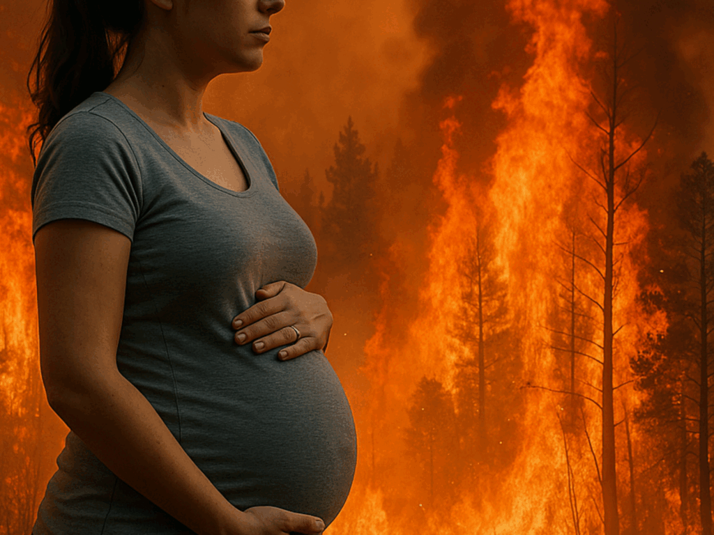 Fumul incendiilor: Pericol grav pentru gravide. Semnal de alarmă