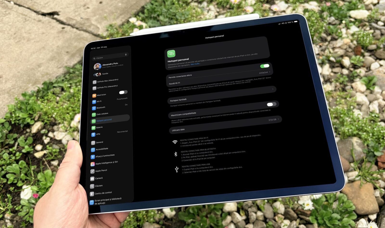 IPad Air: Internet pentru familie în vacanță, soluția completă