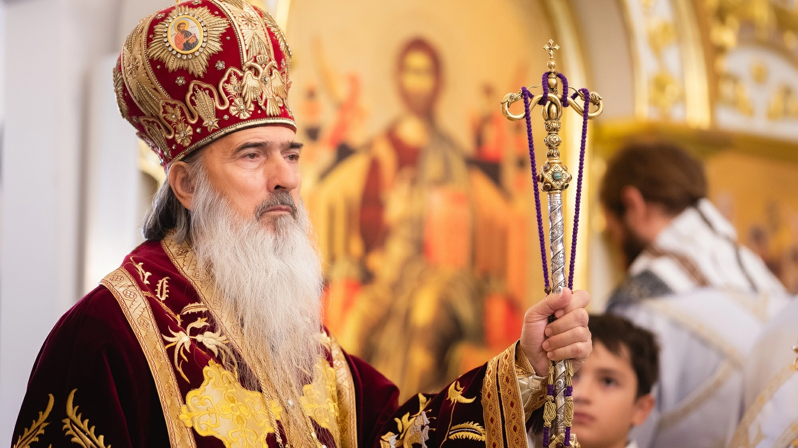 ÎPS Teodosie, slujbă la Crucea, de Ziua Teodorei de la Sihla