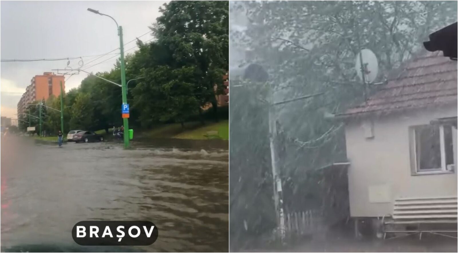 Brașov și Bihor sub asalt: Furtuni devastatoare