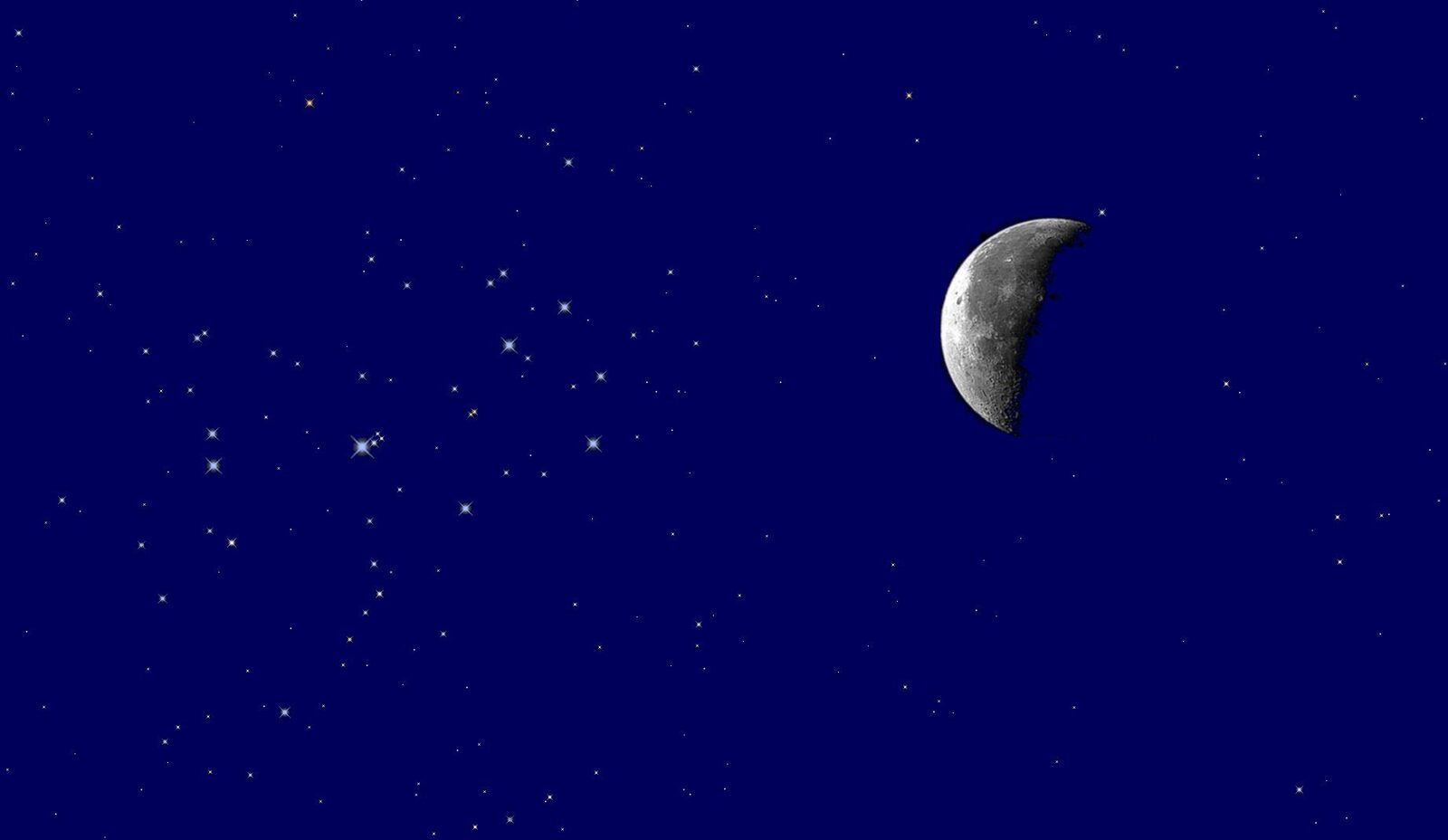 Luna lângă Pleiade: Unirea iubitorilor de stele
