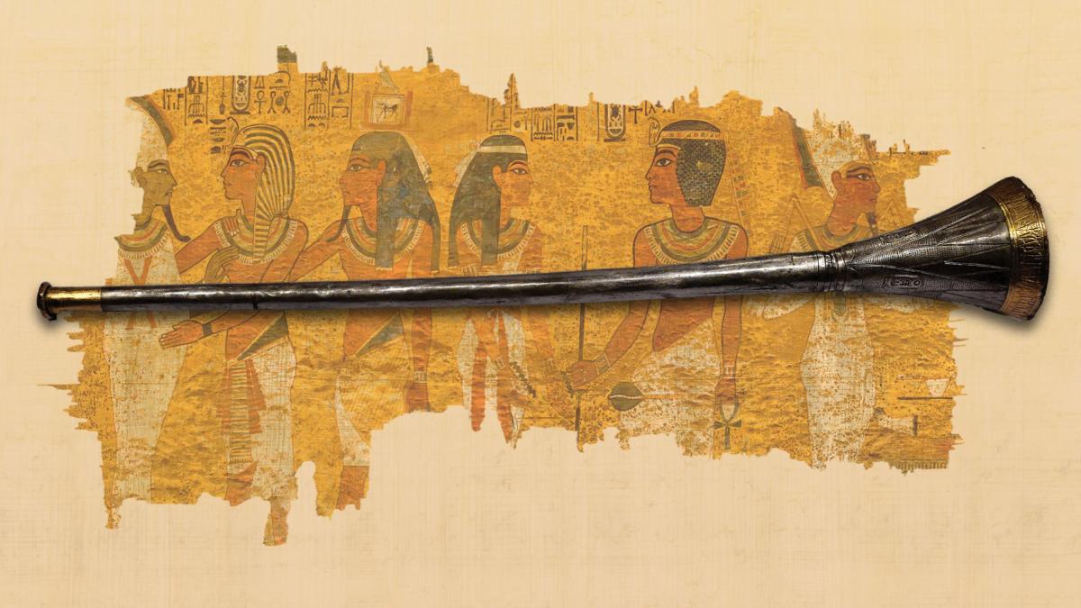 Trompetele lui Tutankhamon au sunat din nou după 3.000 de ani