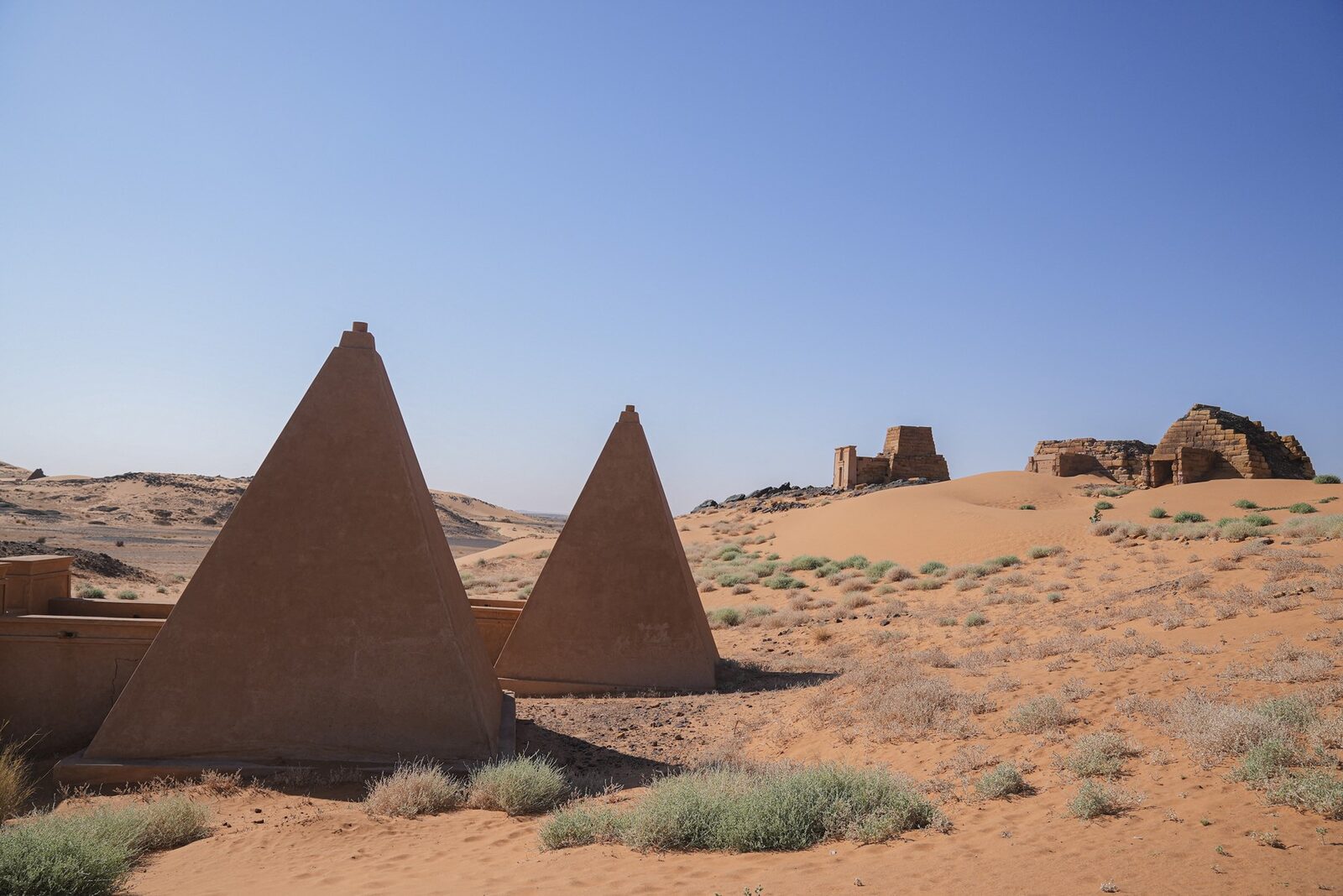 Piramidele din Meroe, sub asaltul războiului din Sudan