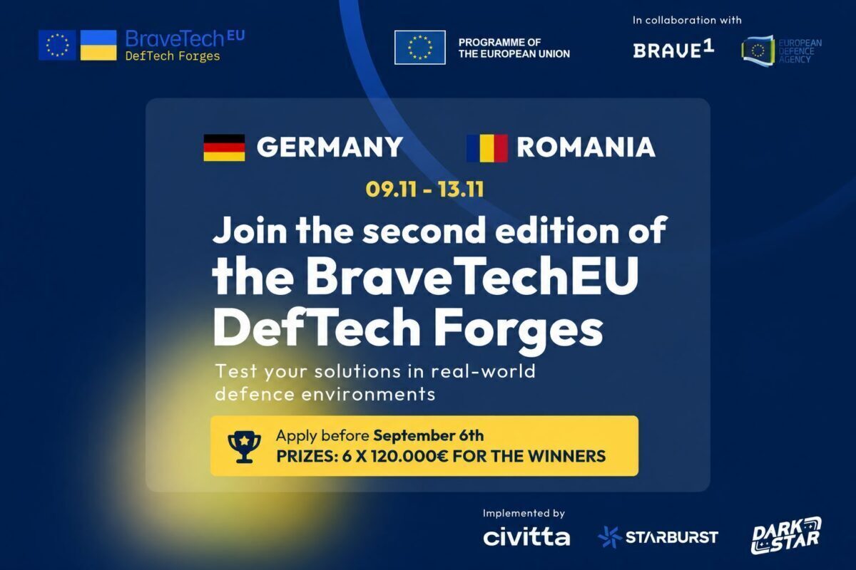 BraveTechEU DefTech Forges ajunge în România
