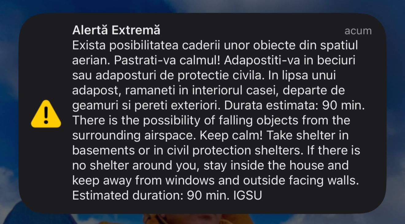 Alertă la Tulcea: Dronă peste Marea Neagră, avioane F-18 ridicate