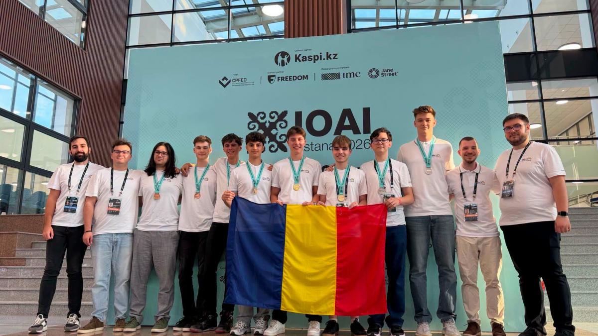 România dă lovitura la AI: 8 medalii acasă de la concursul global
