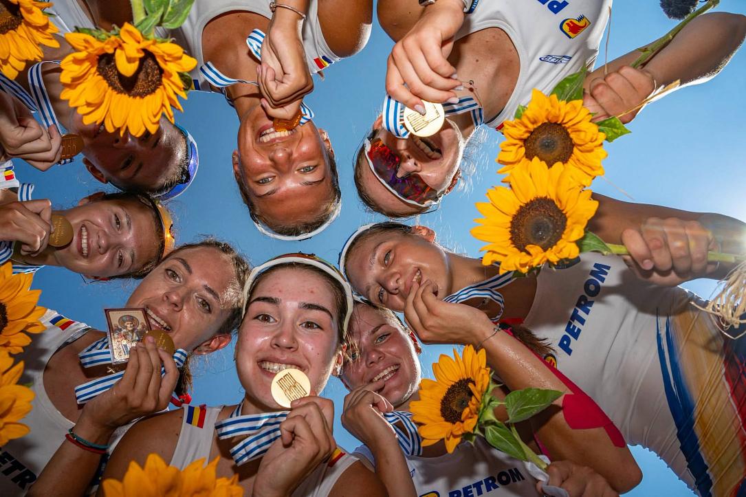 România, pe podium mondial: 6 medalii la canotaj U19