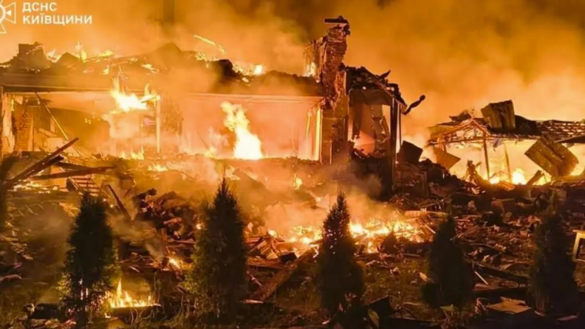 Kiev, atac masiv cu drone: Trei morți, inclusiv un copil